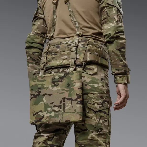 4 - Тактичний килимок для сидіння 1 класу захисту. CORDURA 1000D. Мультикам