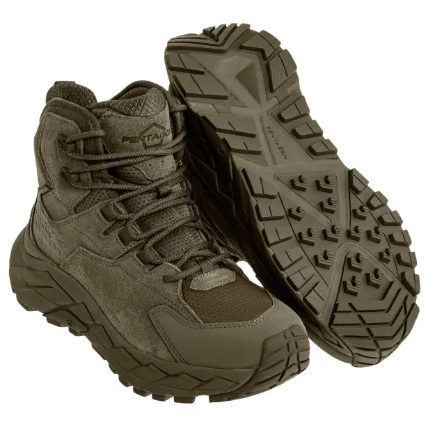 1 - Тактичні черевики Pentagon Horizon Desert Trekking 6. Олива