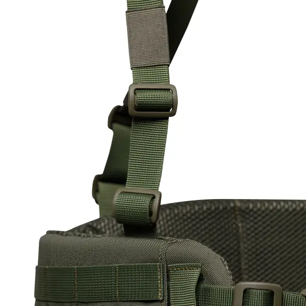 7 - Тактичний розвантажувальний пояс РПС, Cordura 1000D. Олива. S/M