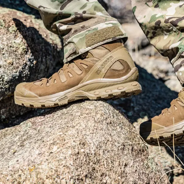 5 - Берці тактичні Salomon Quest 4D GTX Forces 2. Койот. Розмір 42 2/3