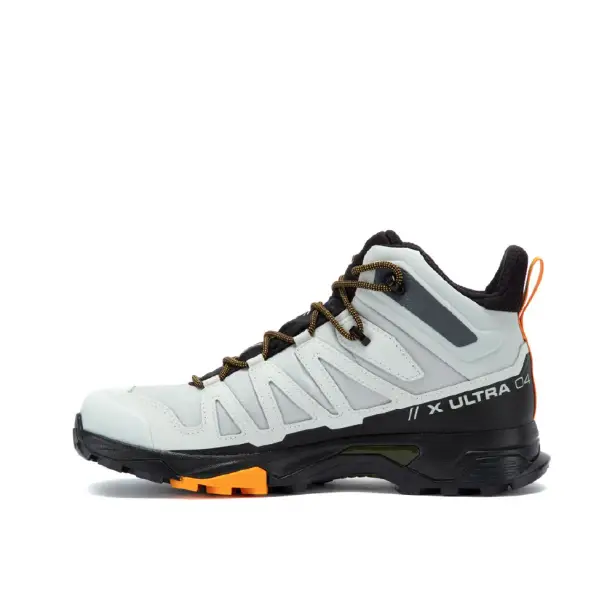 6 - Трекінгове взуття Salomon X Ultra 4 MID Gore-Tex (водонепроникні). Lunar rock / Magnet. Розмір 45 1/3