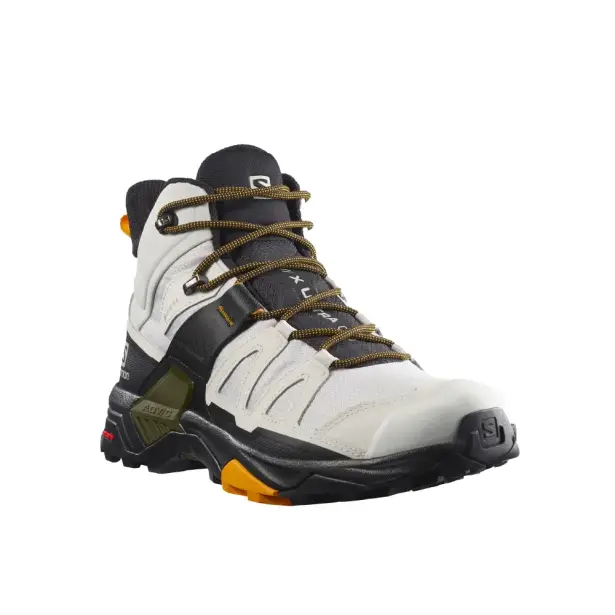 4 - Трекінгове взуття Salomon X Ultra 4 MID Gore-Tex (водонепроникні). Lunar rock / Magnet. Розмір 46