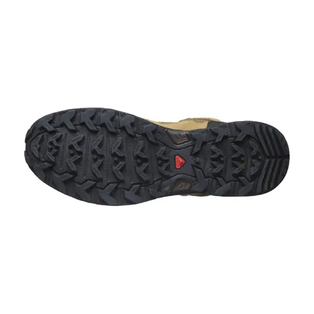 6 - Треккинговые ботинки Salomon X Ward Leather MID Gore-Tex. Койот. Размер 46 2/3