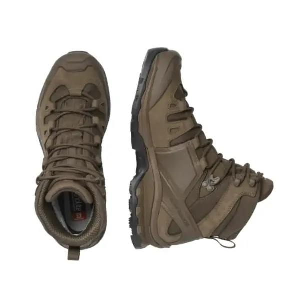 2 - Берцы тактические Salomon Quest 4D GTX Forces 2. Коричневые. Размер 43 1/3
