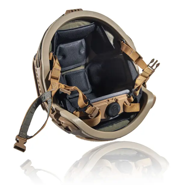 2 - Комплект: Шлем TOR-D-VN 2.0 Койот + активные наушники EARMOR M32 (Койот), крепление Чебурашка. Размер XL