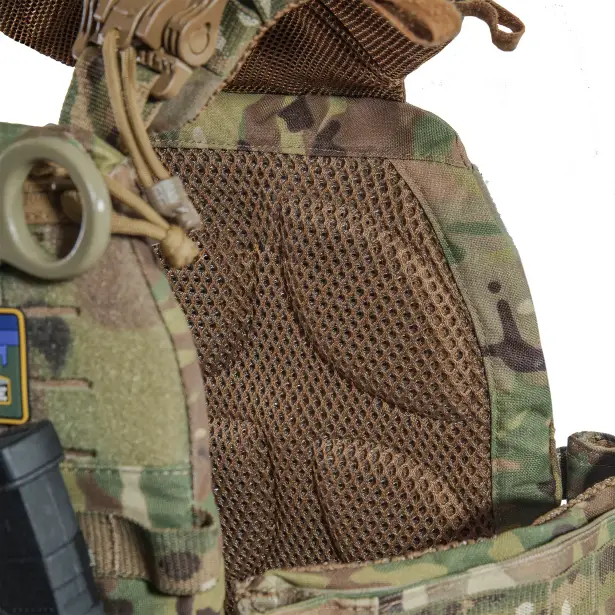 6 - Бронежилет 6-го класса (TUR PRO Gen 2). Вес 6.5 кг. С системой быстрого сброса. Molle. Цвет Мультикам. Размер L/XL.