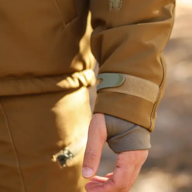16 - Куртка тактична Softshell ХАНТЕР. Осінь-Весна Койот. Розмір XXL (56-58)
