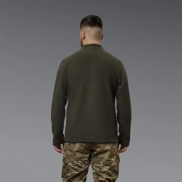 3 - Флисовая тактическая кофта Snowline Олива. Polyester. Размер: Reg/M