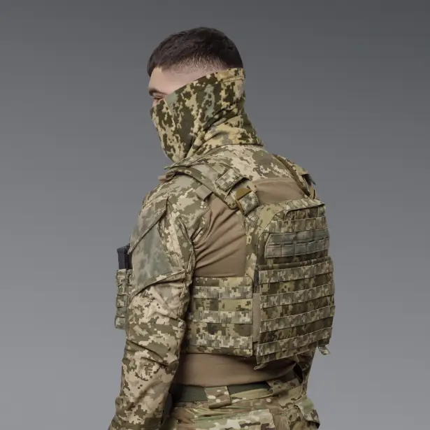 3 - Флісовий Бафф Winter Neck Піксель. Polyester. Розмір: L-XL