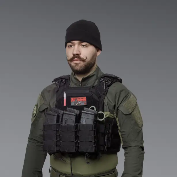 2 - Шапка флисовая Winter Cap Черная. Polyester. Размер: L-XL