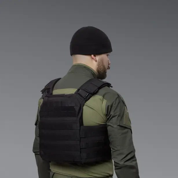 3 - Шапка флисовая Winter Cap Черная. Polyester. Размер: L-XL