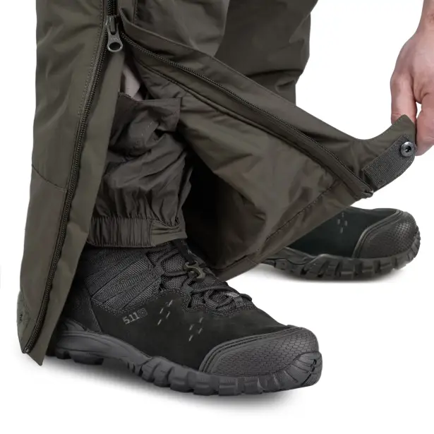 9 - Зимние тактические штаны 5.11 Tactical Bastion Pants. Цвет Ranger Green. Размер L.