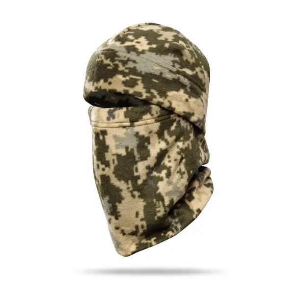 1 - Комплект Winter Tactical Kit: Бафф + Шапка Піксель. Розмір L-XL