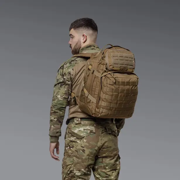 3 - Тактический рюкзак Scout на 40л. Cordura 1000D. Койот