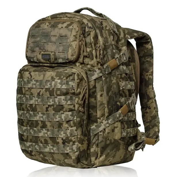 1 - Тактический рюкзак Scout на 40л. Cordura 1000D. Пиксель