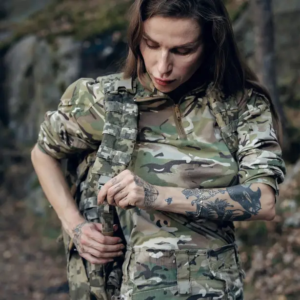 8 - Тактический рюкзак Scout на 40л. Cordura 1000D. Пиксель