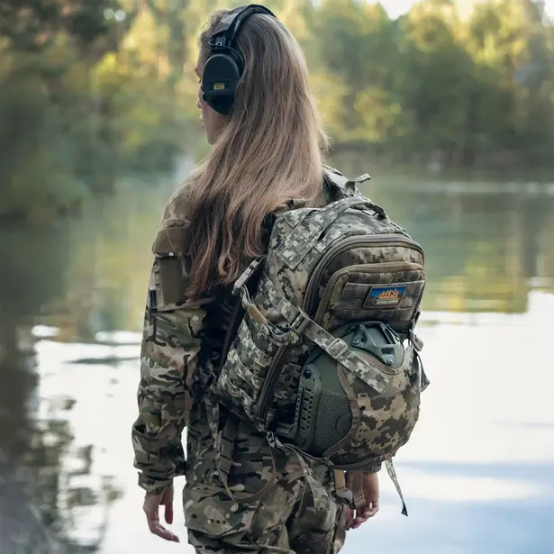 8 - Тактический рюкзак RAGNAR на 20л. Cordura 500D. Пиксель