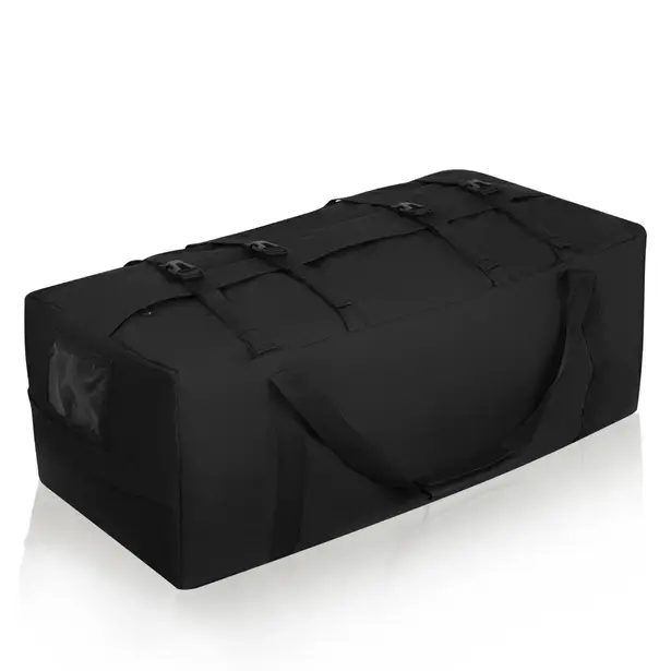 1 - Тактична сумка-баул на 100л. Cordura 500D. Чорний