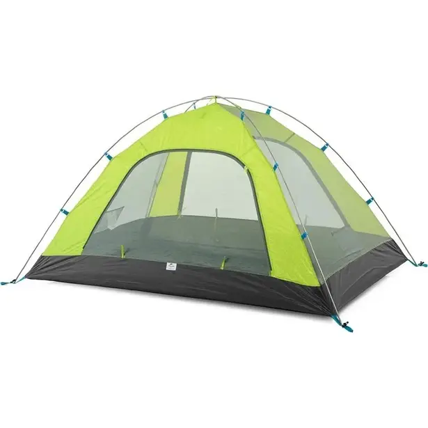 2 - Намет чотиримісний Naturehike P-Series NH18Z044-P 210T65D. Зелений