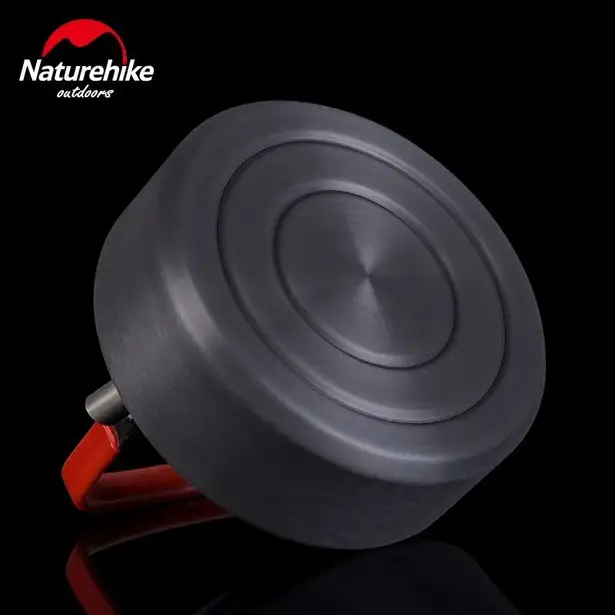 4 - Чайник алюминиевый Naturehike NH17C020-H 1.1 л. Серый