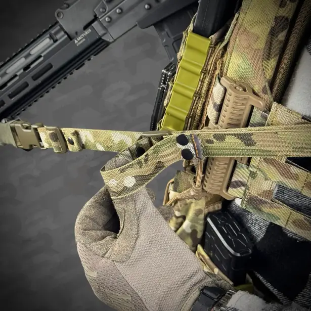 6 - Ремень одно/двухточечный оружейный RAGNAROK ODIN carbine Gen.II. Мультикам