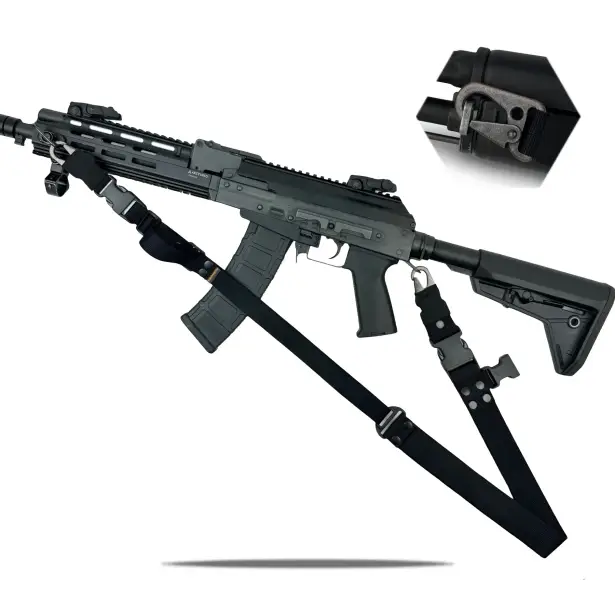 1 - Ремень одно/двухточечный оружейный RAGNAROK ODIN carbine Gen.II. Черный