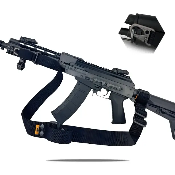 1 - Ремень RAGNAROK TYR carbine оружейный одно/двухточечный с дополнительным креплением. Черный