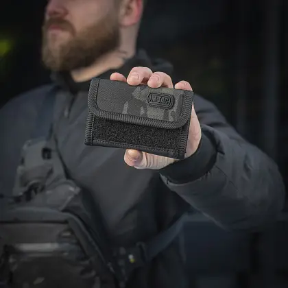 10 - Гаманець з липучкою M-Tac Elite Gen.II. Мультікам-Чорний