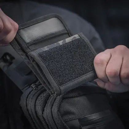 11 - Гаманець з липучкою M-Tac Elite Gen.II. Мультікам-Чорний