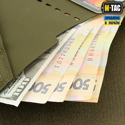 7 - Гаманець M-Tac Slim Elite Gen.II. Олива