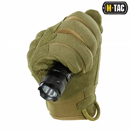 4 - Тактичні рукавички M-Tac Assault Tactical Mk.5. Олива