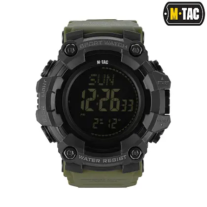 1 - Годинник тактичний 2037 Army M-Tac. Олива