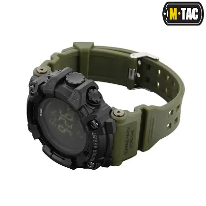 2 - Годинник тактичний 2037 Army M-Tac. Олива