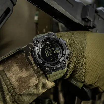 9 - Годинник тактичний 2037 Army M-Tac. Олива