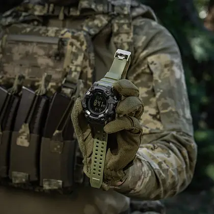 13 - Годинник тактичний 2037 Army M-Tac. Олива