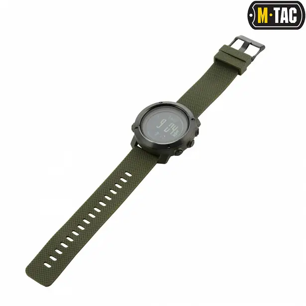 2 - Тактичний годинник мультифункціональний M-Tac. Олива