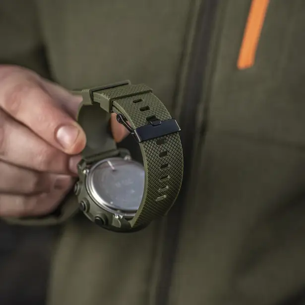 9 - Тактичний годинник мультифункціональний M-Tac. Олива