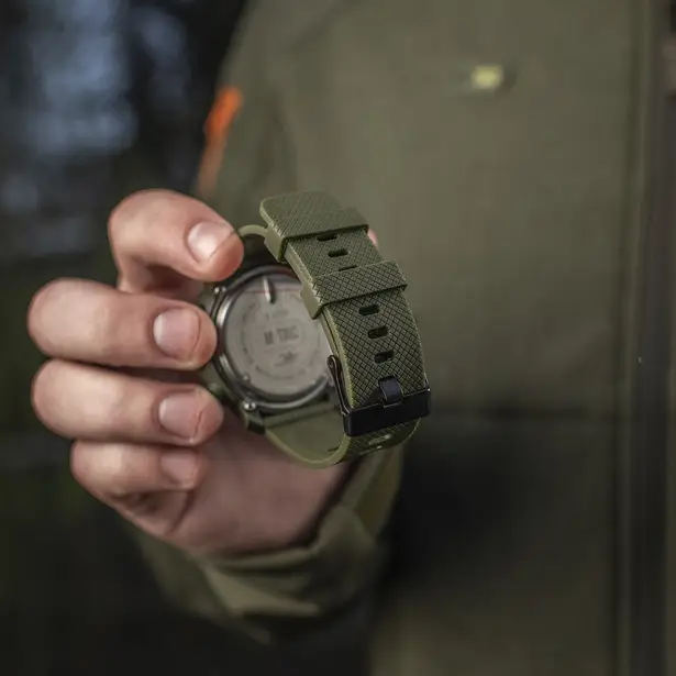 10 - Тактичний годинник мультифункціональний M-Tac. Олива