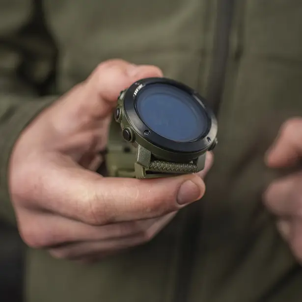 11 - Тактичний годинник мультифункціональний M-Tac. Олива