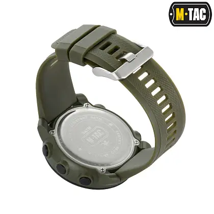 3 - Тактичний годинник з компасом 2095 Army M-Tac. Олива