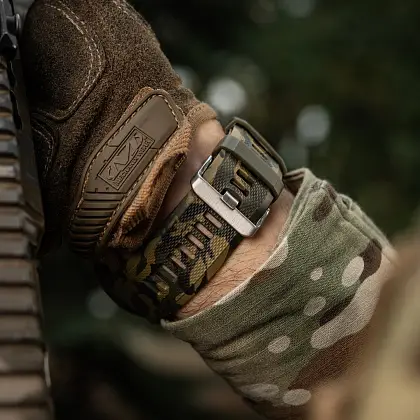 10 - Тактичний годинник з компасом 2095 Army M-Tac. Мультикам