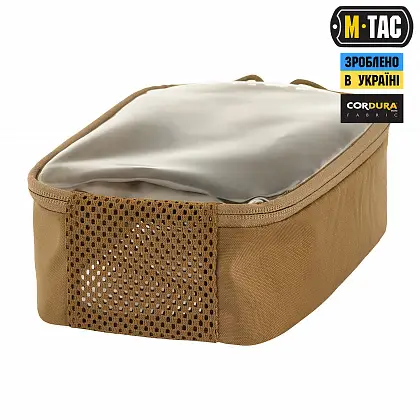 4 - Органайзер утилитарный прозрачный Elite Small (22х14 см) M-Tac. Койот