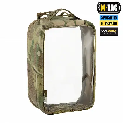 3 - Органайзер утилитарный прозрачный Elite Small (22х14 см) M-Tac. Мультикам