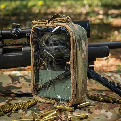6 - Органайзер утилитарный прозрачный Elite Small (22х14 см) M-Tac. Мультикам