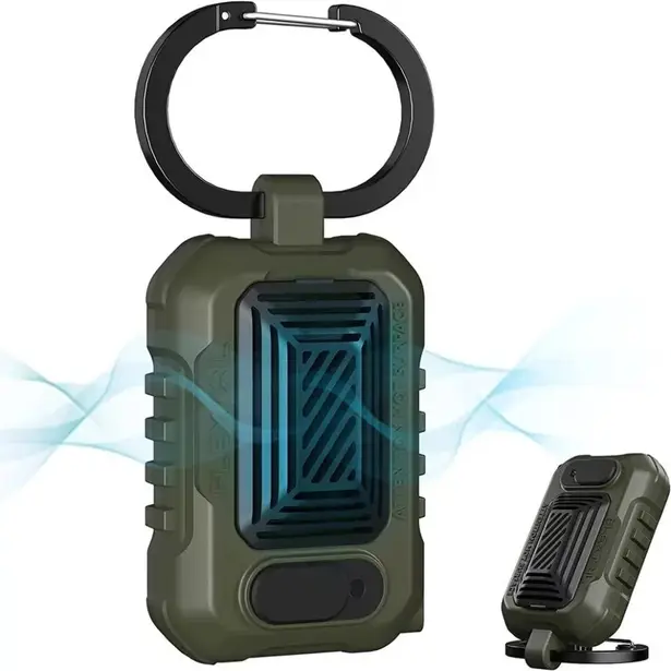 2 - Портативный фумигатор кемпинговый Flextail Light Repel. Зелёный