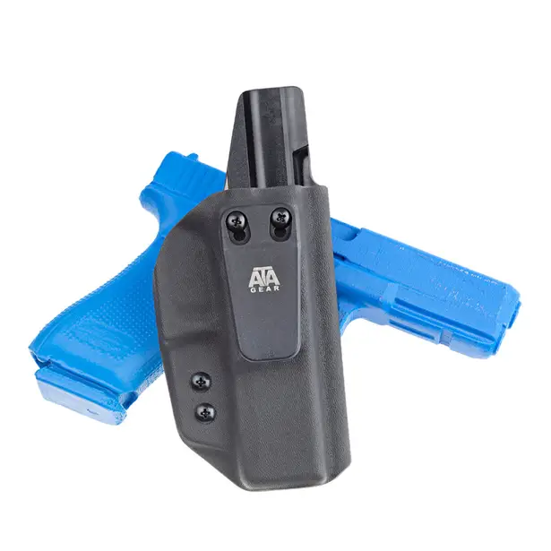 4 - Кобура для оружия Glock - 17 / 22 / 47 для правши ATA-Gear Fantom ver.3. Чёрный
