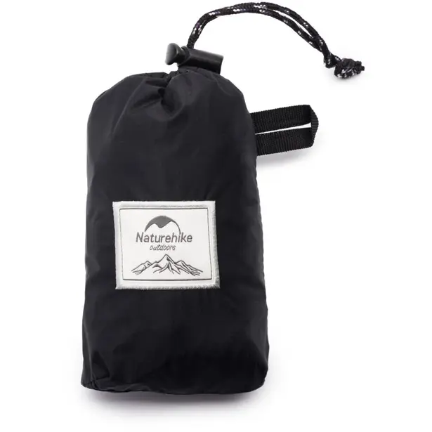 4 - Рюкзак компактний надлегкий Naturehike Ultralight NH17A012-B, 18л: Чорний