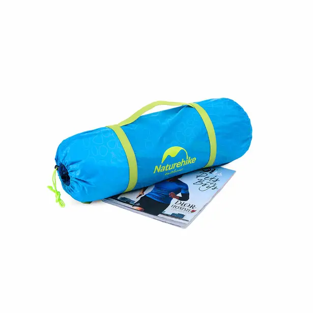 4 - Намет надлегкий тримісний  з футпринтом Naturehike Cloud Up 3 Updated NH18T030-T, 210T, зелений