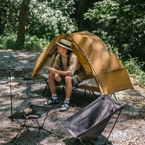 6 - Намет одномісний Naturehike NH22ZP020, коричневий