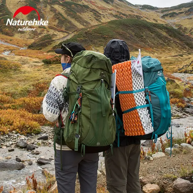 3 - Рюкзак туристичний Naturehike NH16Y020-Q, 55л. Чорний